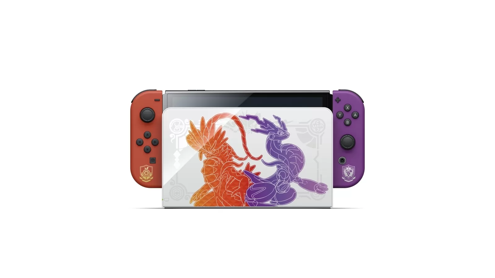 Nintendo Switch Console OLED Model Pokemon Scarlet and Pokemon Violet Special Edition תמונה 2