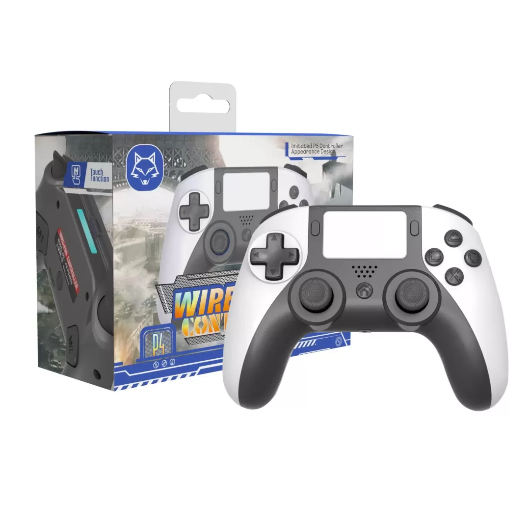 שלט לסוני 4 אלחוטי PS4 / PC FOX  Wireless Controller לבן