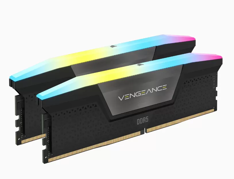 זכרון קיט לנייח Corsair Vengeance RGB 32GB 2X16 DDR5 5200Mhz