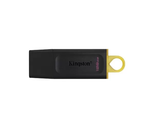 ז.נייד Kingston DataTraveler Exodia128GB USB3.2 gen1 BLK/Yellow תמונה 2