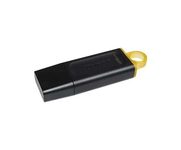 ז.נייד Kingston DataTraveler Exodia128GB USB3.2 gen1 BLK/Yellow תמונה 3
