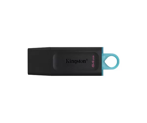 זכרון נייד Kingston DataTraveler Exodia 64GB USB3.2 gen1 BLK/Blue תמונה 2
