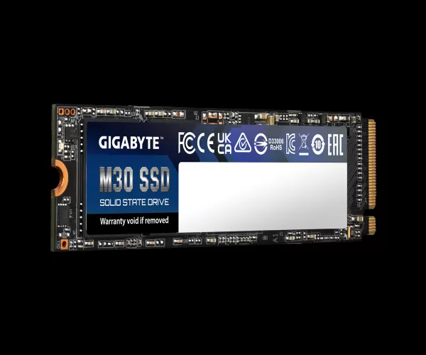 דיסק פנימי Gigabyte M30 SSD 1TB NVME Gen3 3500MBPS/3000MBPS תמונה 2