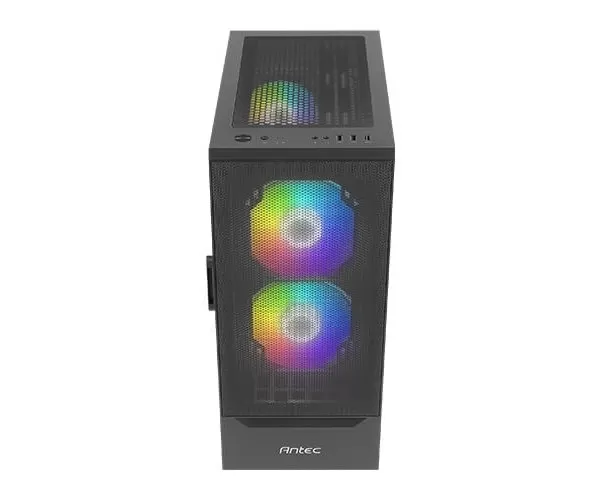 מארז Antec NX410 V2 RGB ATX Mid Tower Glass Side panel Black תמונה 2