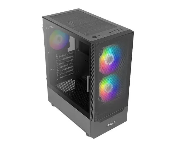 מארז Antec NX410 V2 RGB ATX Mid Tower Glass Side panel Black תמונה 3