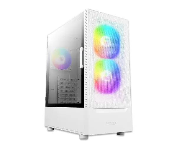 מארז Antec NX410 V2 RGB ATX MID Tower Glass Side panel White