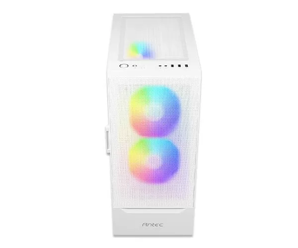 מארז Antec NX410 V2 RGB ATX MID Tower Glass Side panel White תמונה 2