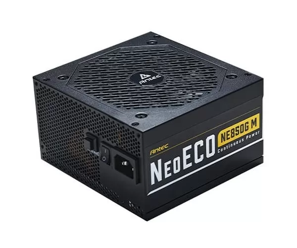 ספק כוח Antec NeoEco 850W Gold fully Modular120mm Silent Fan תמונה 2