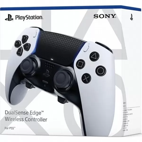 שלט לסוני 5  אלחוטי PS5 DualSense Edge Wireless Controller לבן תמונה 2