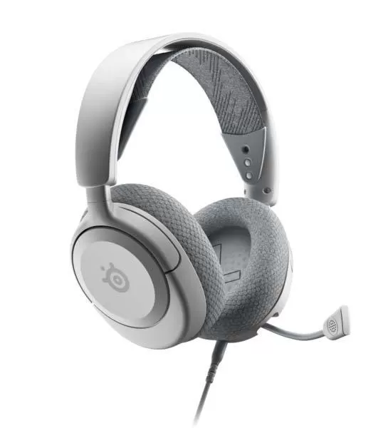 אוזניות גיימינג SteelSeries Arctis Nova 1P לבן