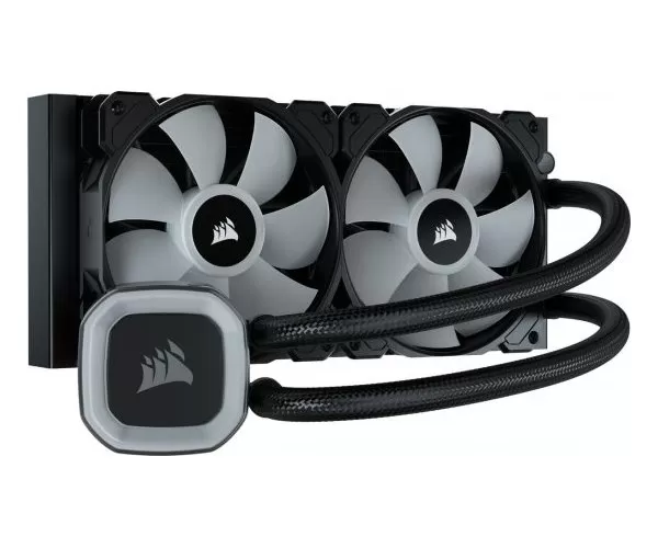 קירור נוזלי Corsair H100 RGB 240mm Liquid CPU Cooler תמונה 3