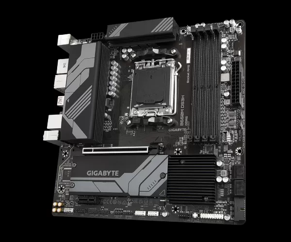 לוח Gigabyte B650M DS3H for zen4 AMD CPU Micro-Atx AM5 תמונה 3