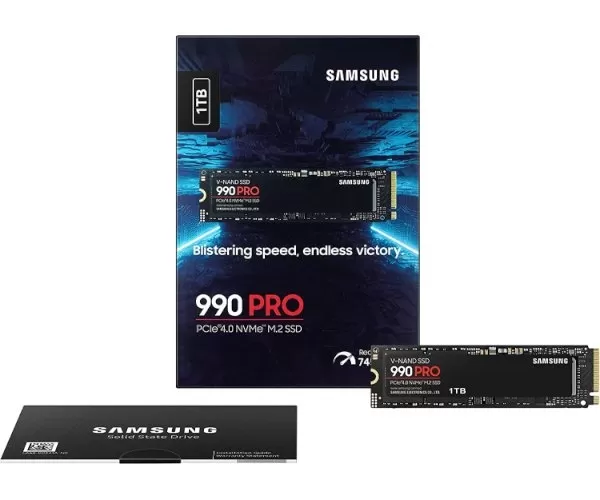 דיסק פנימי SAMSUNG SSD 1TB M.2 PCIe 4.0x4 NVMe 990 PRO