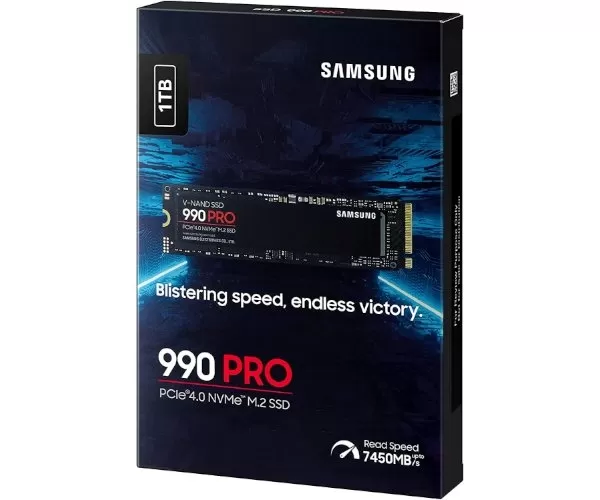 דיסק פנימי SAMSUNG SSD 1TB M.2 PCIe 4.0x4 NVMe 990 PRO תמונה 2