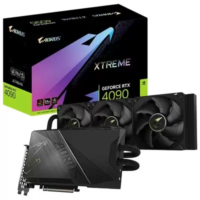 כרטיס מסך קירור נוזלי Aorus RTX 4090 Xtreme Waterforce 24GB