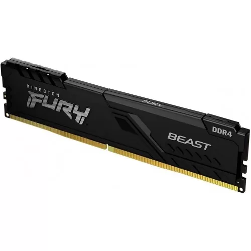 זכרון לנייח KINGSTON 32GB 3600MHz DDR4 CL18 FURY Beast Black תמונה 2