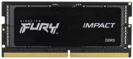 זכרון לנייד KINGSTON 16GB 4800MHz DDR5 CL38 SODIMM FURY Impact