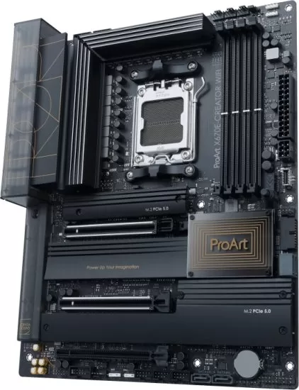 לוח אם ASUS ProArt X670E-CREATOR WIFI AMD AM5 X670 DDR5 תמונה 4