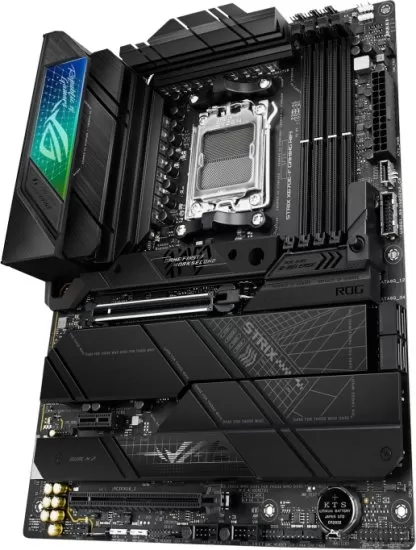 לוח אם ASUS ROG STRIX X670E-F GAMING WIFI AMD AM5 X670 DDR5 תמונה 3