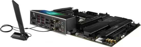 לוח אם ASUS ROG STRIX X670E-F GAMING WIFI AMD AM5 X670 DDR5 תמונה 4
