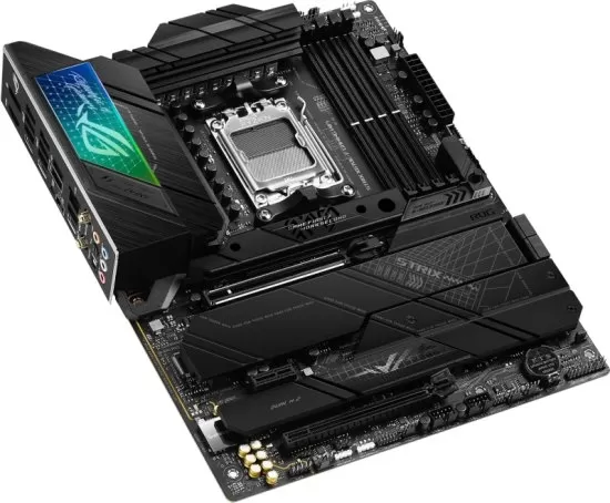לוח אם ASUS ROG STRIX X670E-F GAMING WIFI AMD AM5 X670 DDR5 תמונה 5