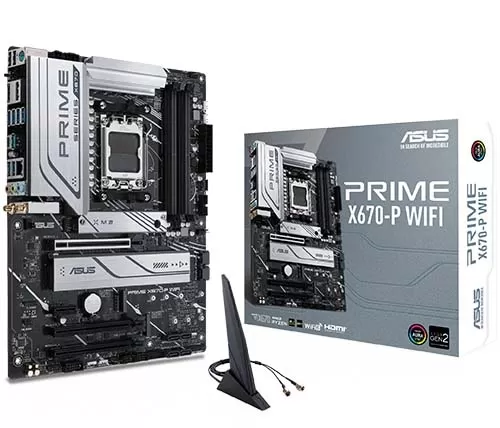 לוח אם Asus Prime X670P Wi-Fi AM5 DDR5 AMD תמונה 3