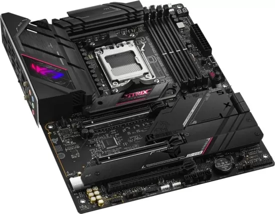 לוח אם ASUS ROG STRIX B650E-E GAMING WIFI AMD AM5 B650 DDR5 תמונה 3