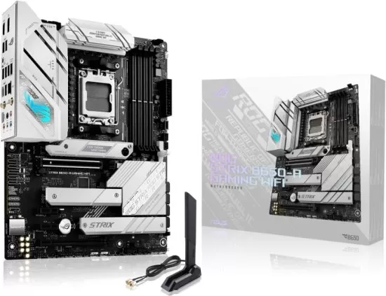 לוח אם Asus ROG STRIX B650-A GAMING WIFI AMD AM5 B650 DDR5 תמונה 3