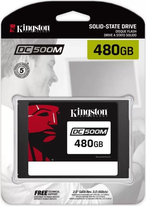 דיסק פנימי KINGSTON 480G DC500M (Mixed-Use) 2.5” Enterprise SATA SSD
