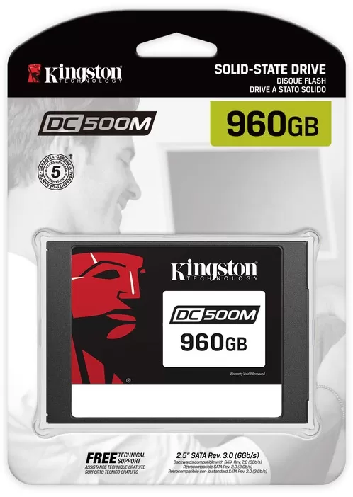 דיסק פנימי KINGSTON 960G DC500M (Mixed-Use) 2.5” Enterprise SATA SSD