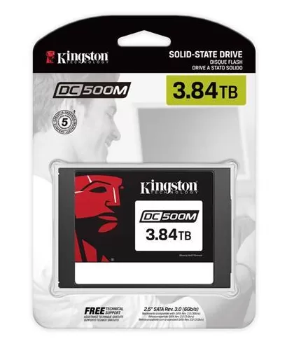 דיסק פנימי KINGSTON 3840G DC500M (Mixed-Use)2.5” Enterprise SATA SSD