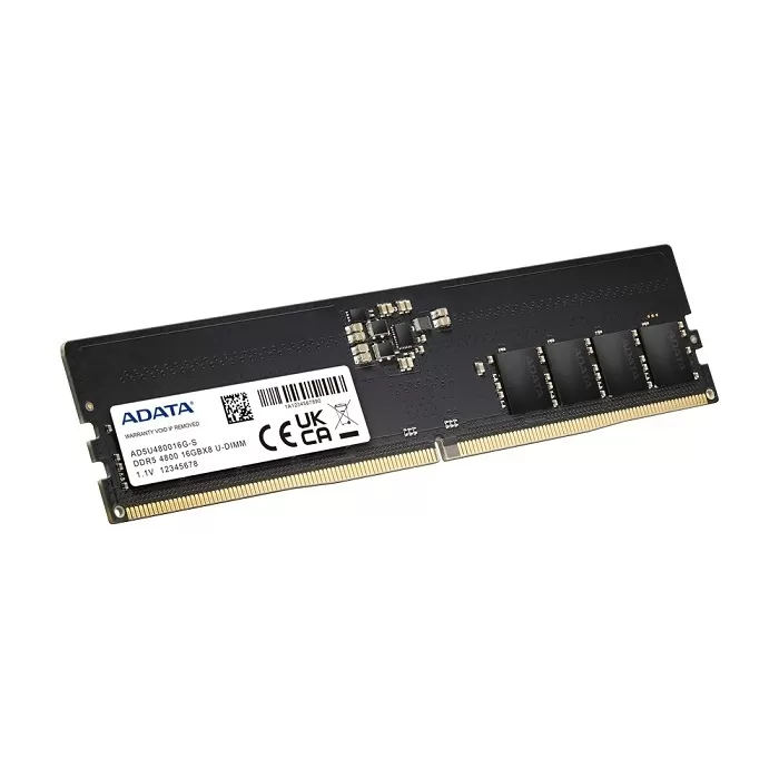 אחסון ADATA U-DIMM DDR5 8GB 4800MHz