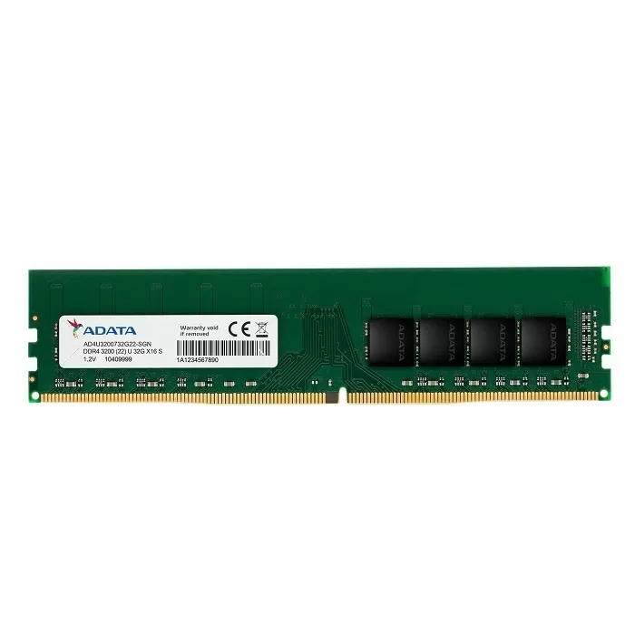 זיכרון וירטואלי ADATA U-DIMM DDR4 16GB 3200MHz