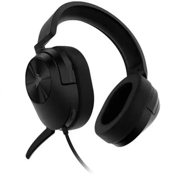 אוזניות גיימינג CORSAIR HS55 STEREO שחור תמונה 2