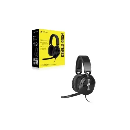 אוזניות גיימינג CORSAIR HS55 STEREO שחור תמונה 5