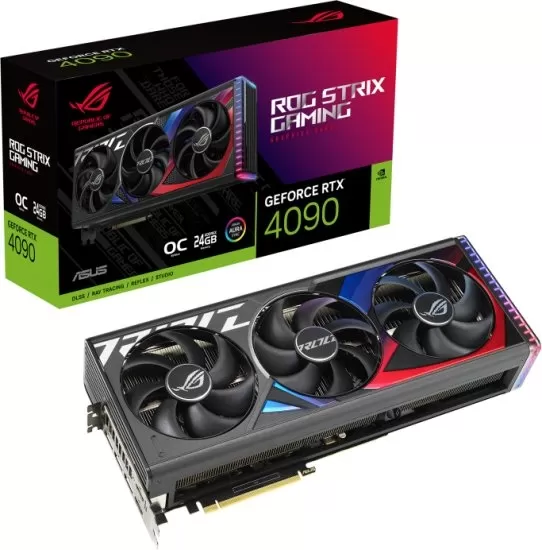 כרטיס מסך ASUS ROG Strix GeForce RTX 4090 OC Edition 24GB GDDR6X