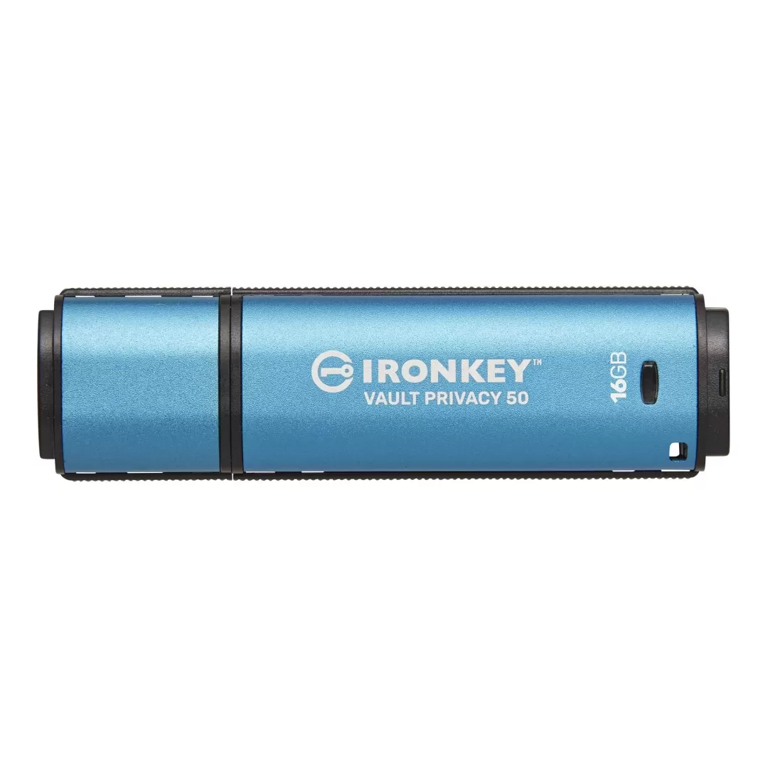 זכרון נייד  KINGSTON 16GB IronKey Vault Privacy 50 AES-256