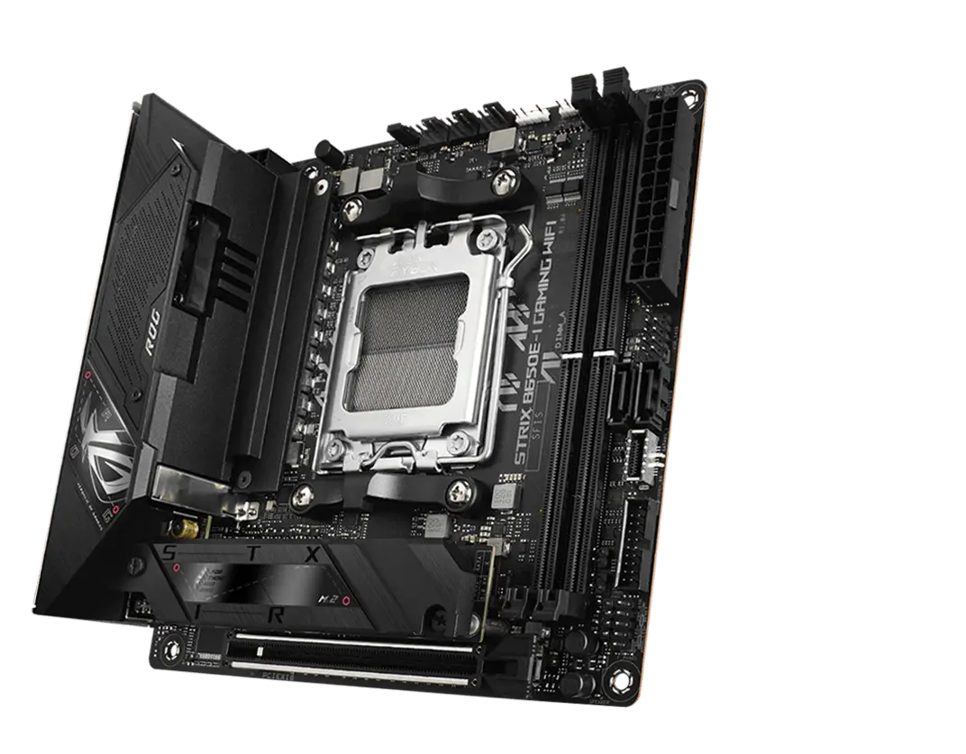 לוח אם ASUS ROG STRIX B650E-I GAMING WIFI תמונה 2