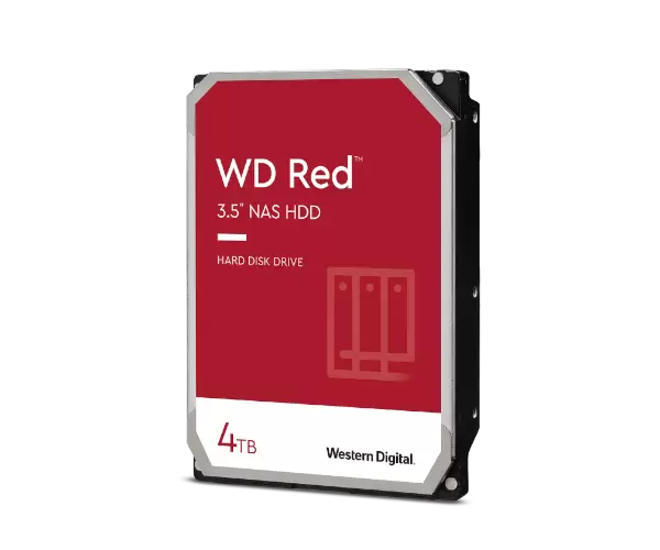 דיסק פנימי WD Red Plus NAS 4TB HDD 5400RPM 256MB Cache SATA III
