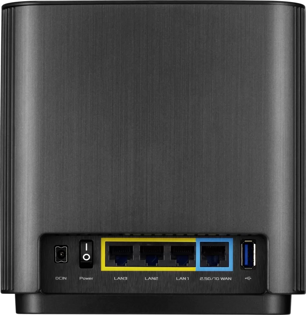 ראוטרASUS ZenWiFi XT8 1PK  Mesh Router AX6000 WiFi 6 שחור תמונה 2
