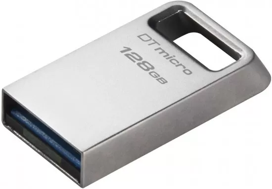 אחסון חיצוני 128GB DataTraveler Micro 200MB/s Metal USB 3.2 Gen 1 תמונה 2