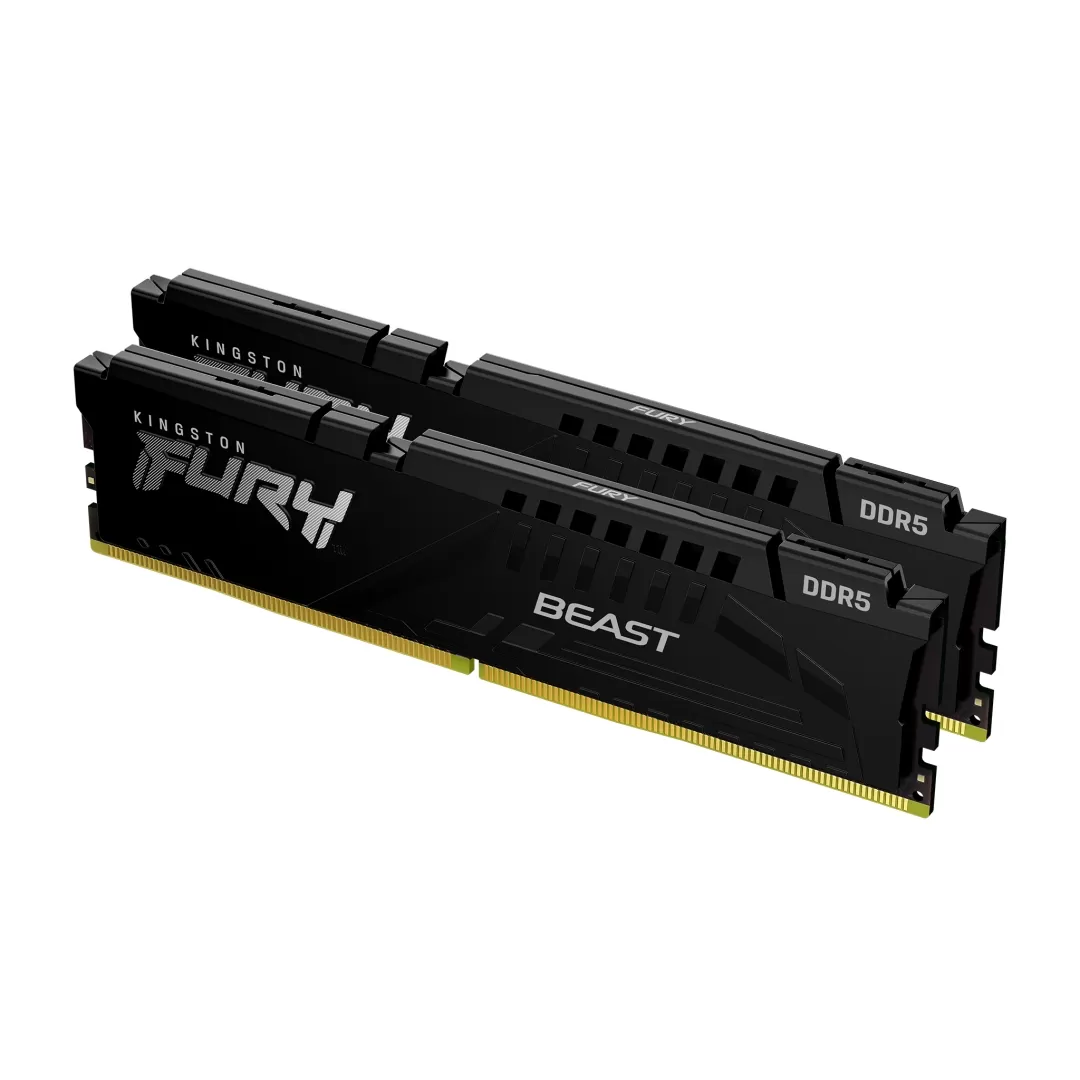 זכרון למחשב Kingston FURY Beast DDR5 16GB 4800MHz CL38 (2X8GB)