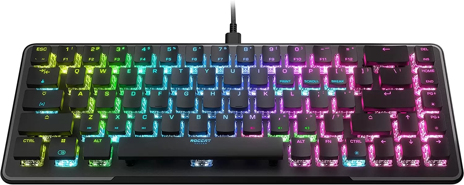 מקלדת גיימינג מיני מכנית ROCCAT VULCA II MINI שחור