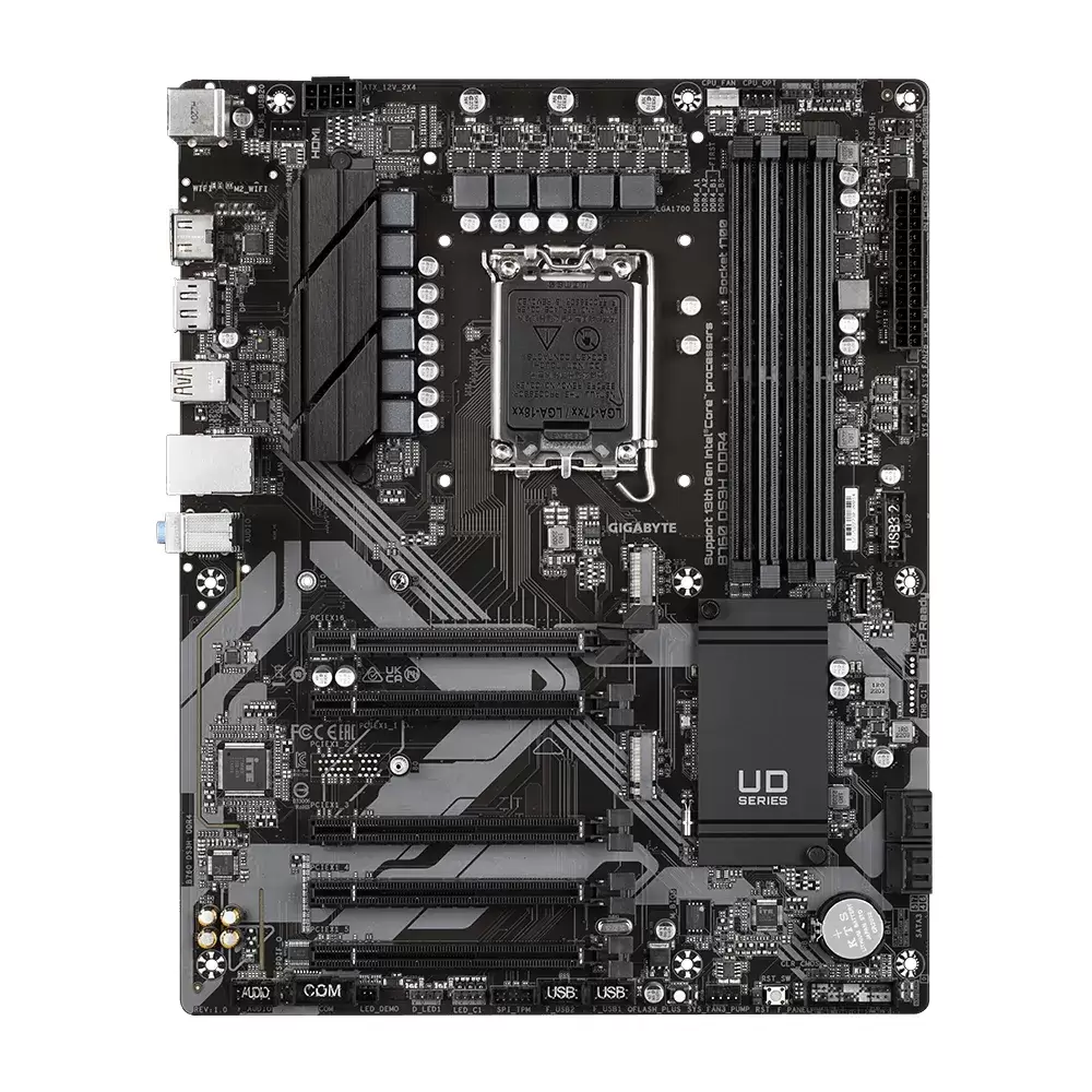 לוח אם Gigabyte B760 DS3H DDR4 ATX PCIE 4.0 DP HDMI LGA1700