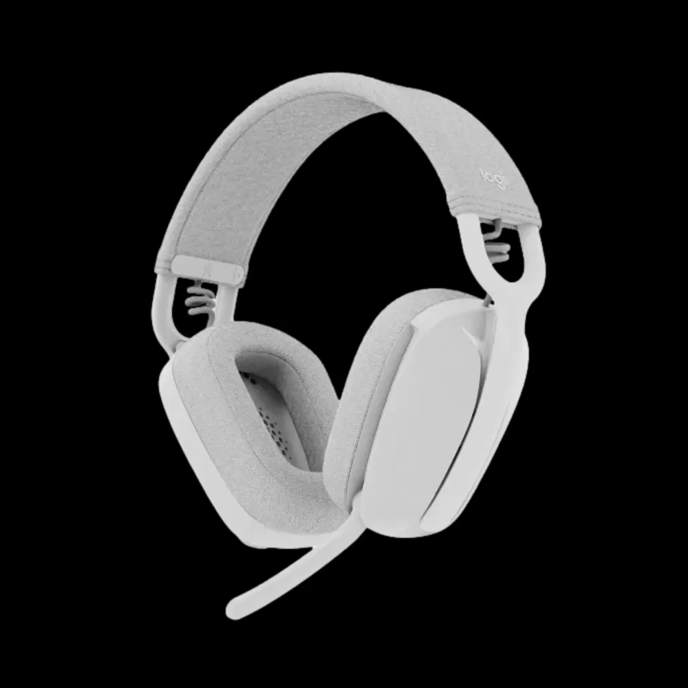 אוזניות Logitech ZONE VIBE 100 – צבע לבן