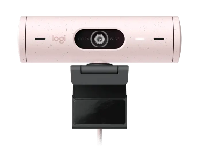 מצלמת רשת Logitech BRIO 500 – צבע ורוד תמונה 2