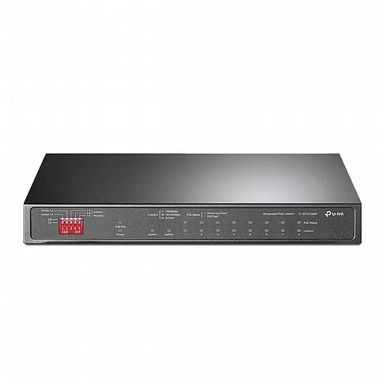 מתג מתכת SG1210MP 8POE+ SFP LONG