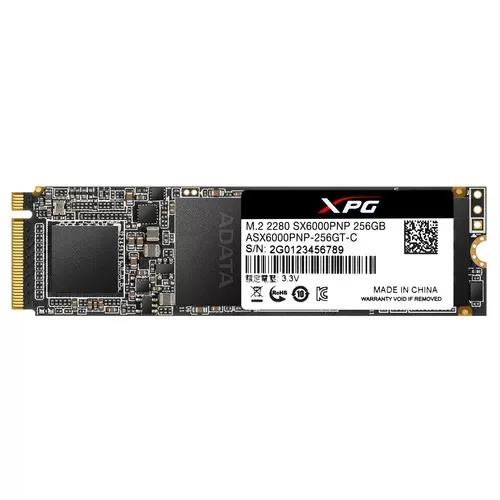 אחסון XPG SX6000NP SSD M.2 PCIe 128GB 5YR