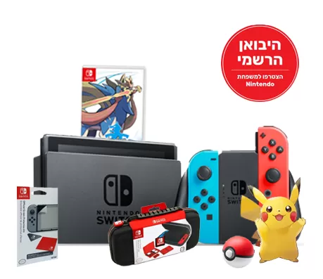 NEW Nintendo Switch Joy-Con חבילת פוקימון