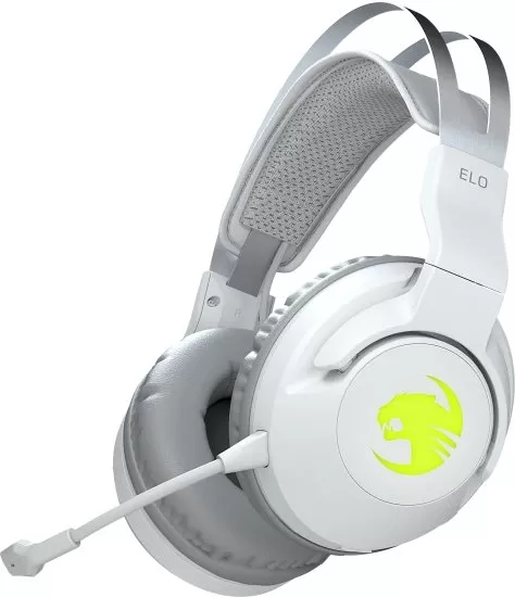 אוזניות גיימינג אלחוטית ROCCAT ELO AIR 7.1 לבן
